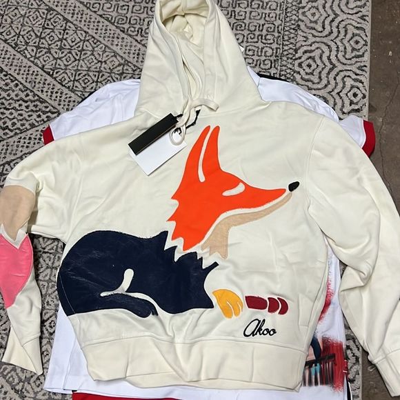 AKOO 9 piece bundle denim and sweats with tee and polos LARGE and size 34 - Picture 4 of 12